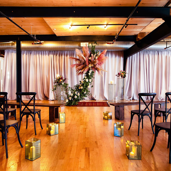Loft On Passyunk Wedding Ceremony With No People